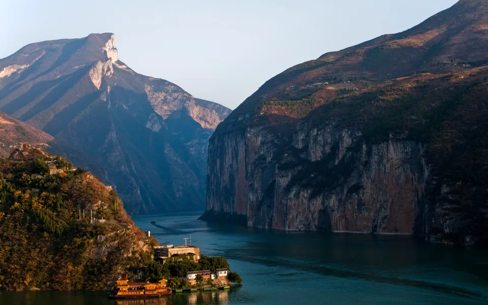 Qutang Gorge on the Yangtze River