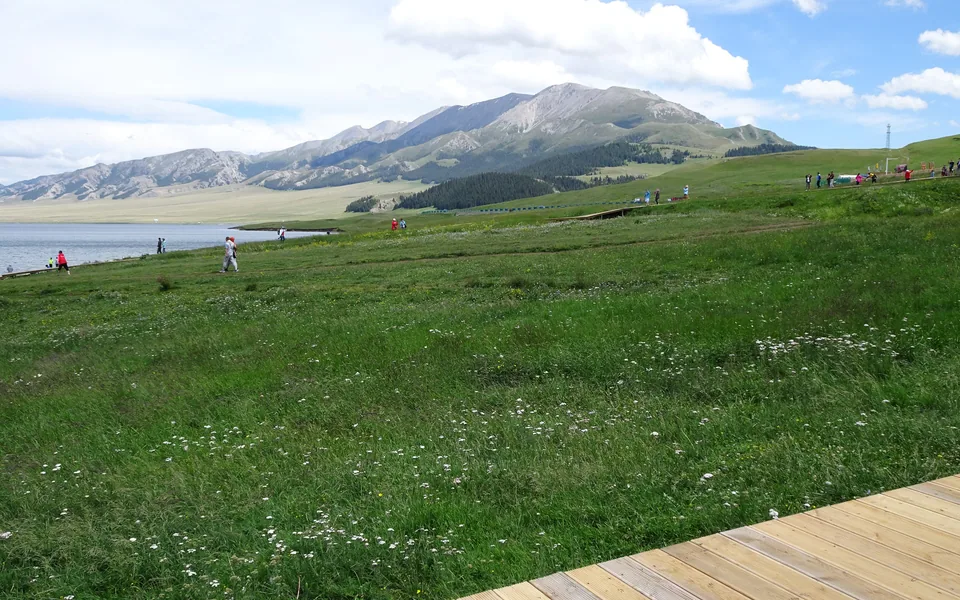 Sayram Lake in Xinjiang