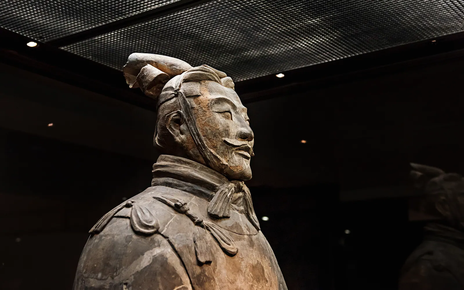 Terracotta general figure
