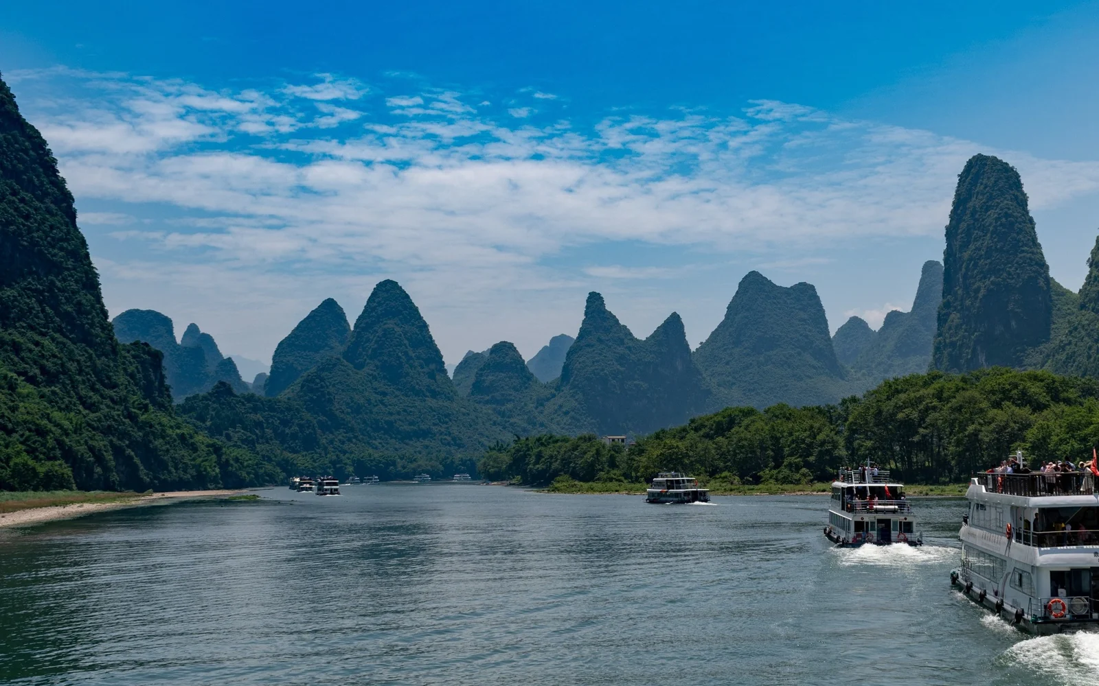 Li River karst scenery near Guilin