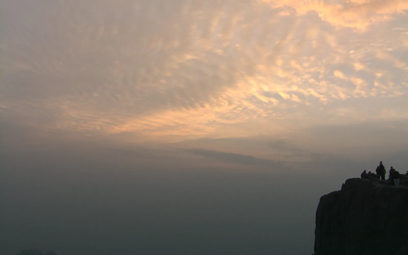 Early light over the Huangshan summit