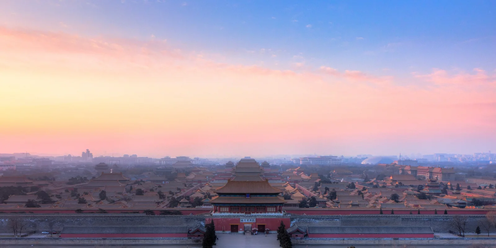 Forbidden City seen from Jingshan