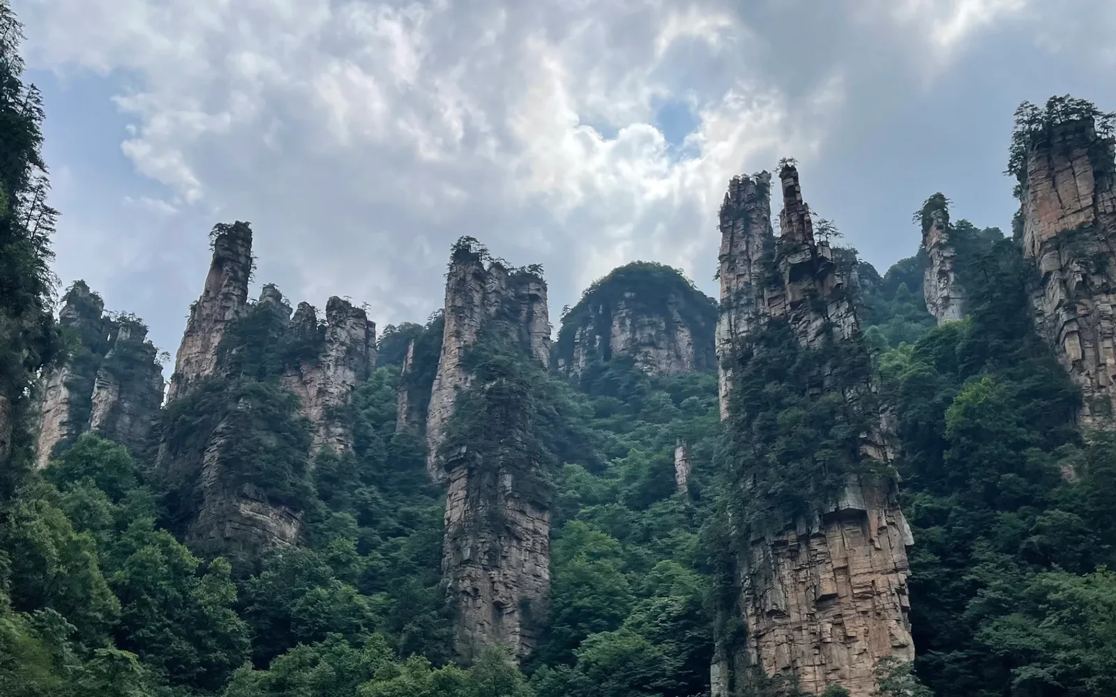 Wulingyuan sandstone peaks