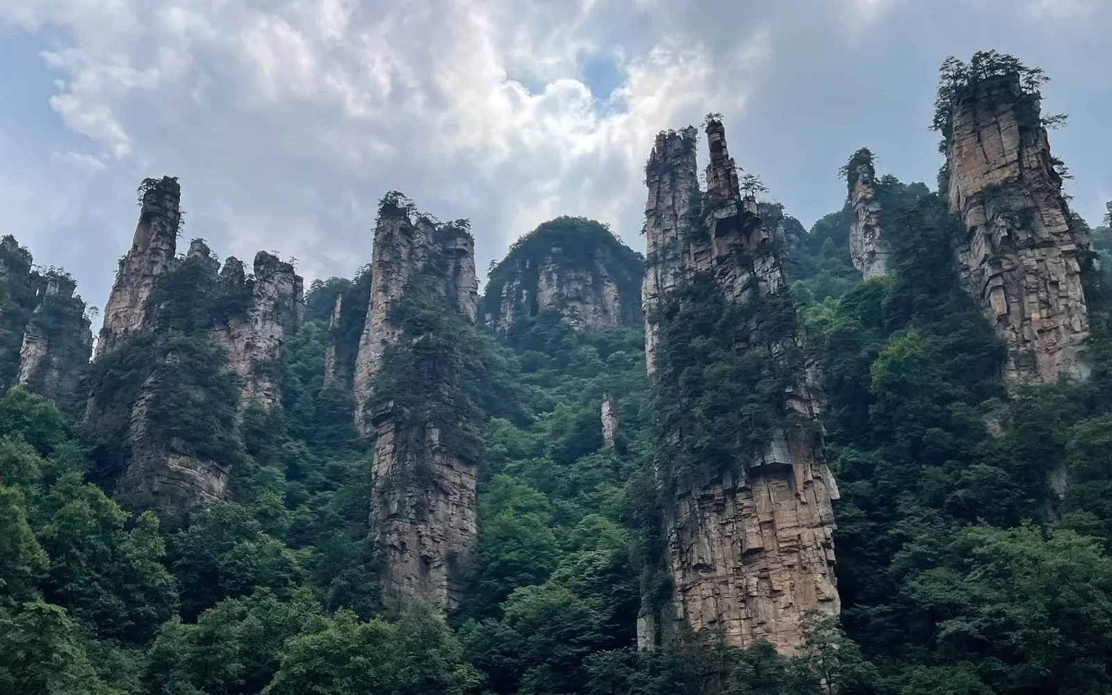 Wulingyuan sandstone peaks