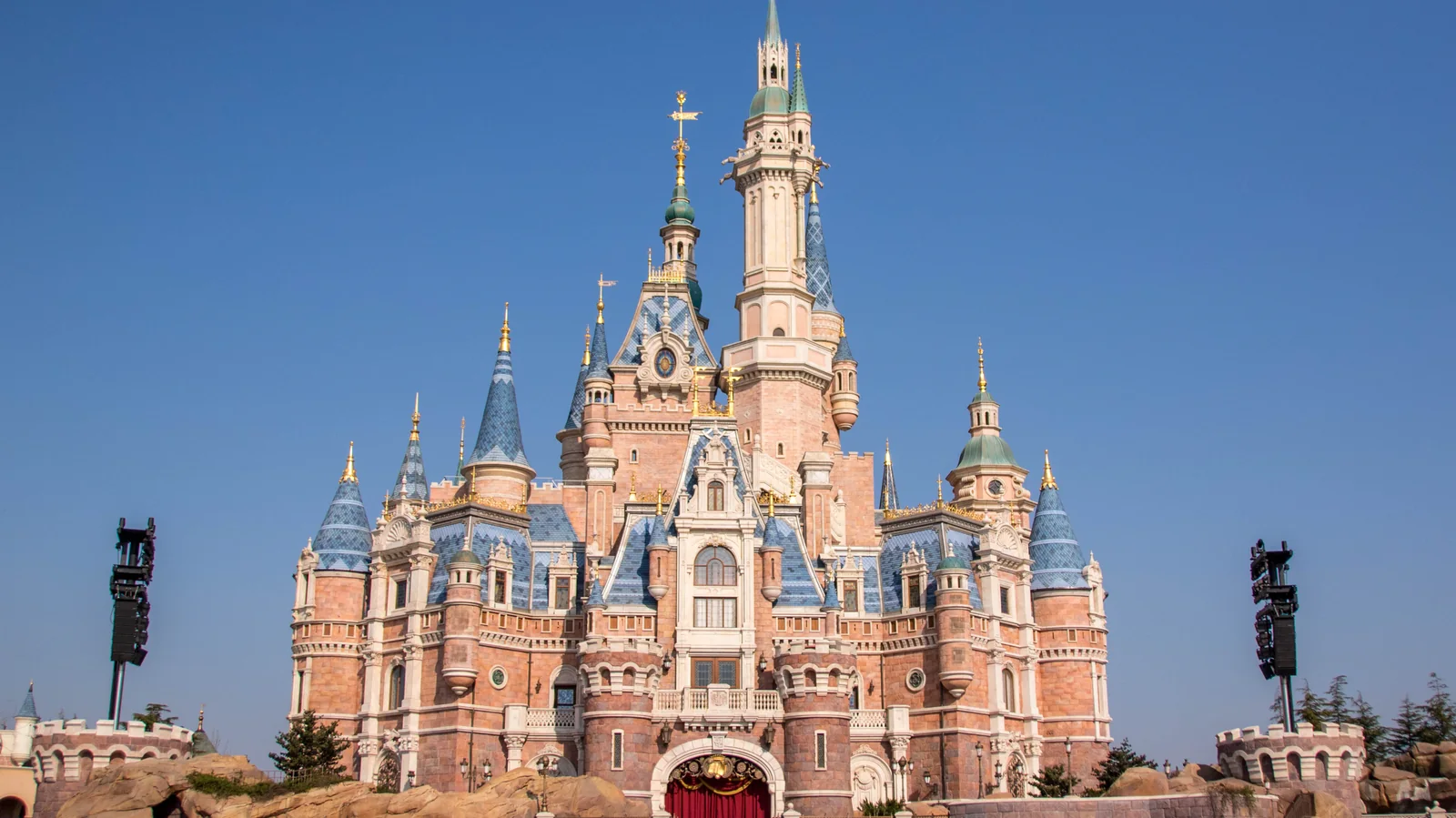 Enchanted Storybook Castle at Shanghai Disneyland