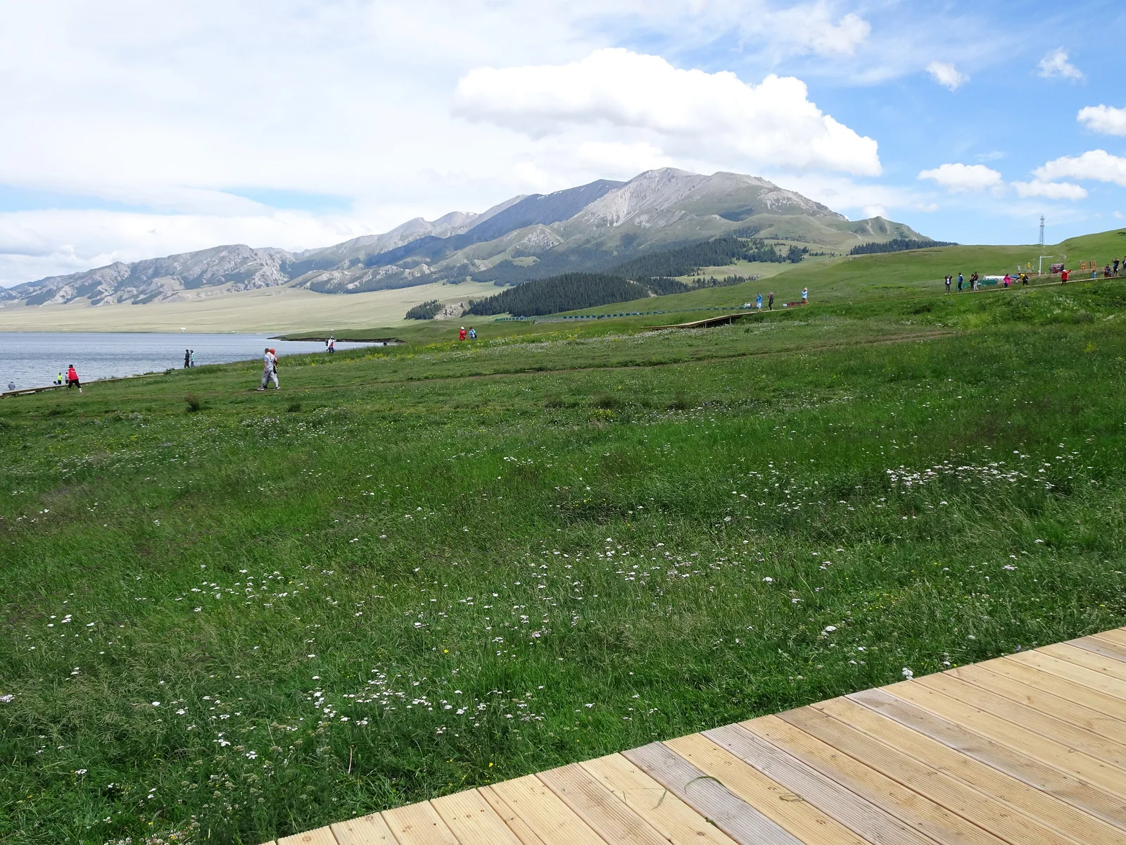 Sayram Lake in Xinjiang